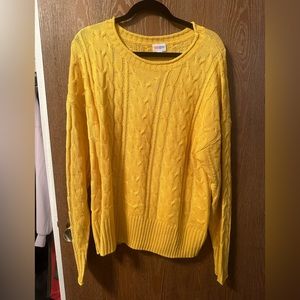 Beautiful XL mustard NWOT Lularoe Harper sweater